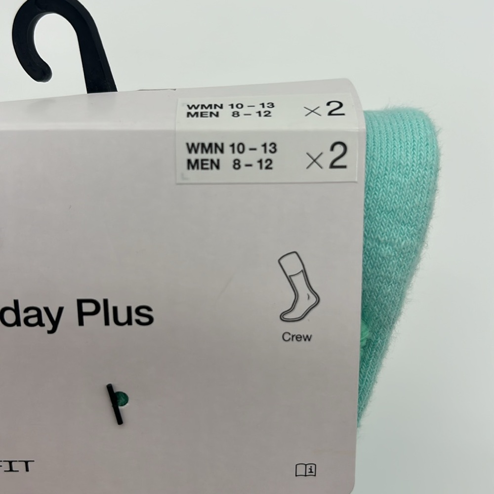 Nike Everyday Plus Womens Size 10-13 Crew Socks Tie Dye DH6096 906 2 Pack - Picture 3 of 3